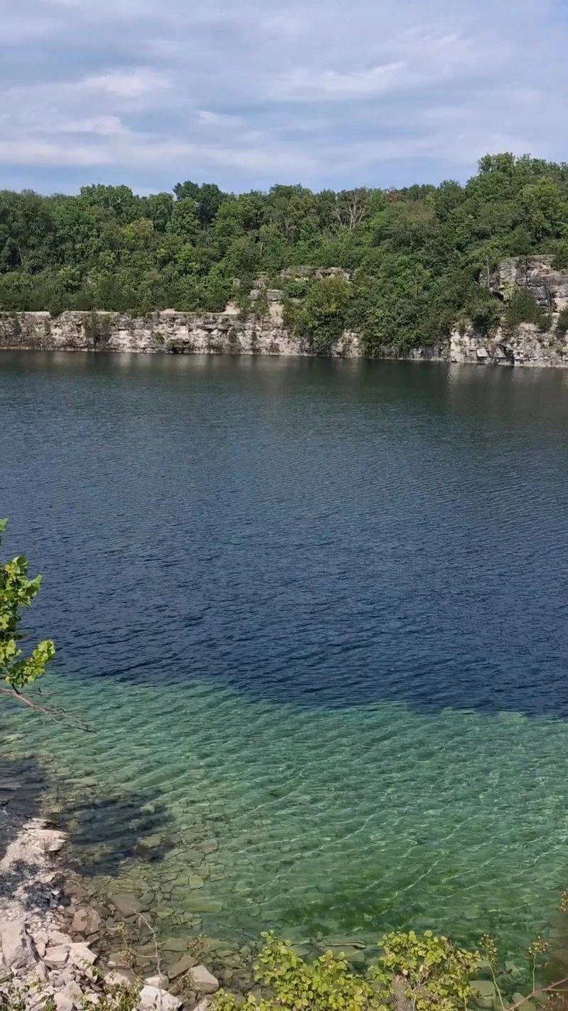 Hidden in Plain Sight: The Story of Indiana’s Bright Blue Old Kenneth Stone Quarry
